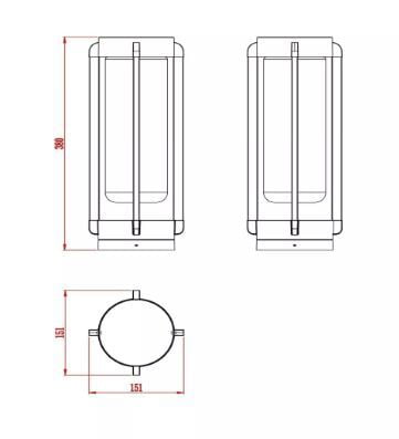Manta Outdoor Table Lamp