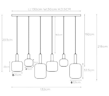 Aviva Linear Pendant