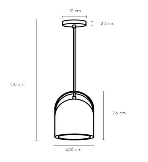 Concrete Pendant