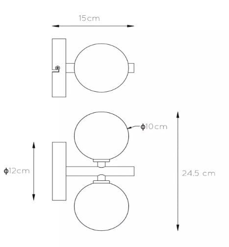 Duo Wall Light