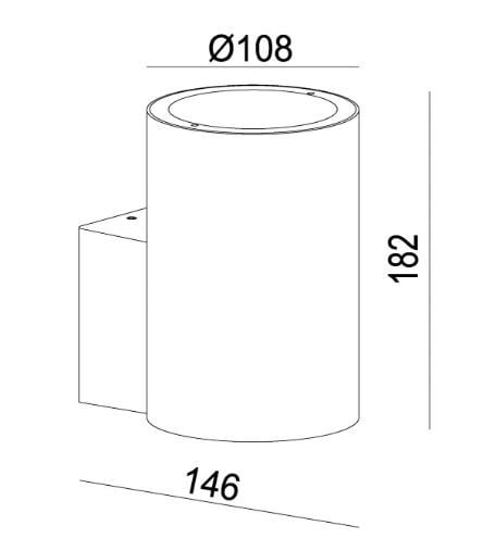 Hansel Wall Light Short