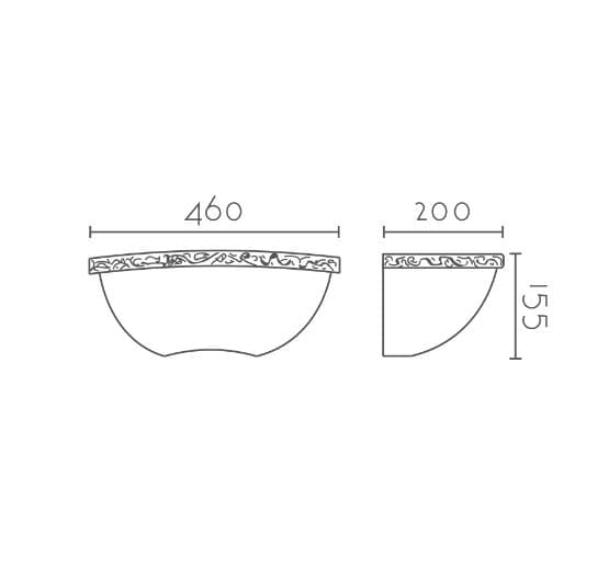 Plaster Uplighter 1